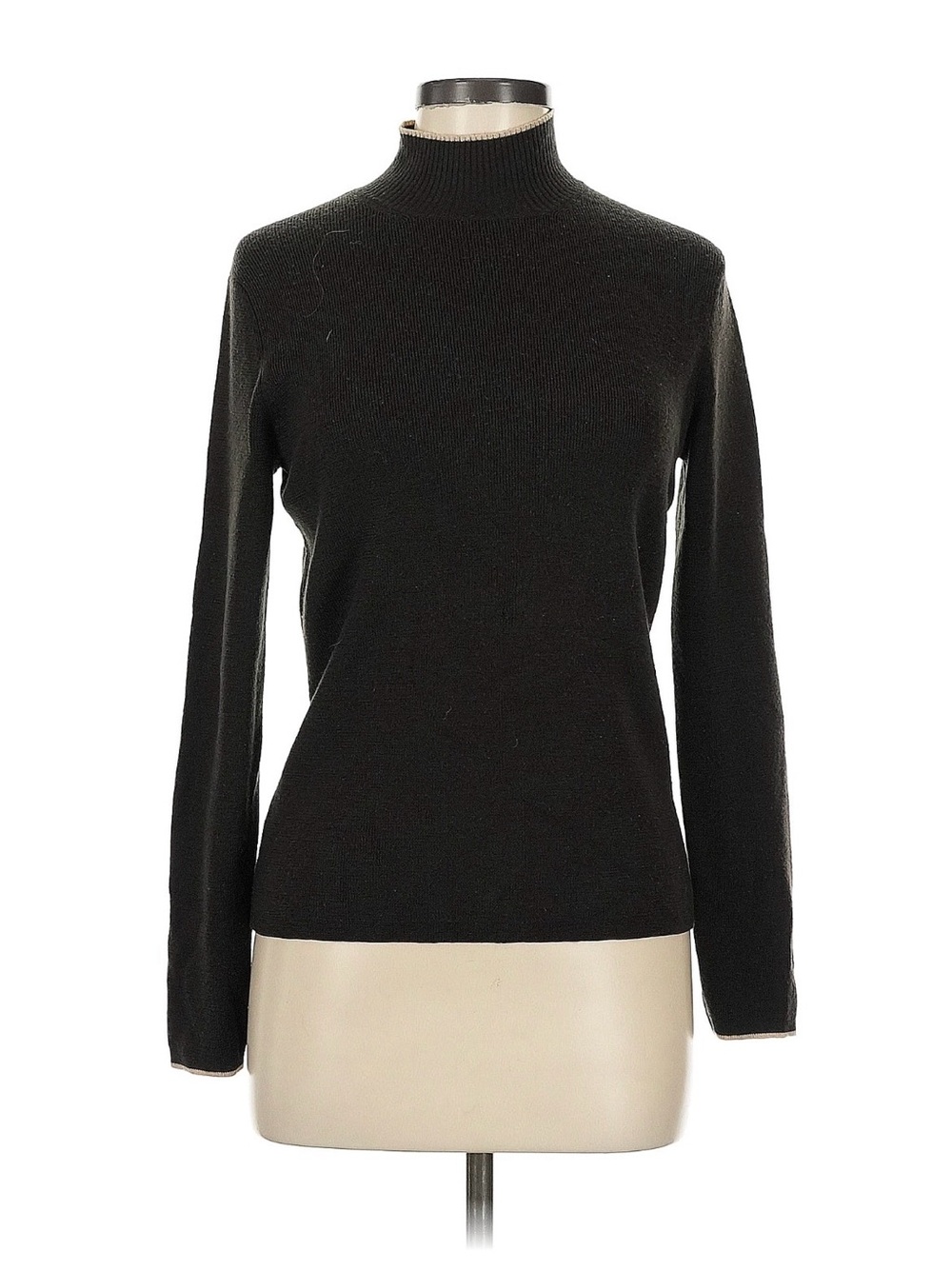 Ann Taylor Wool Mockneck Sweater